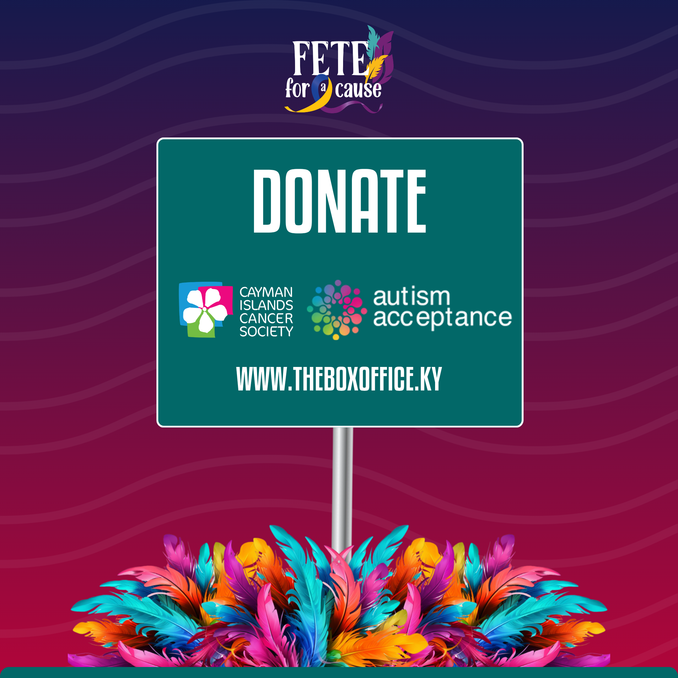Donate to Cayman Islands Cancer Society & Autism Acceptance